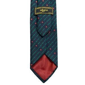 New Yorkers Make Better Lovers Tie Navy Red Apple‎ Novelty NYC